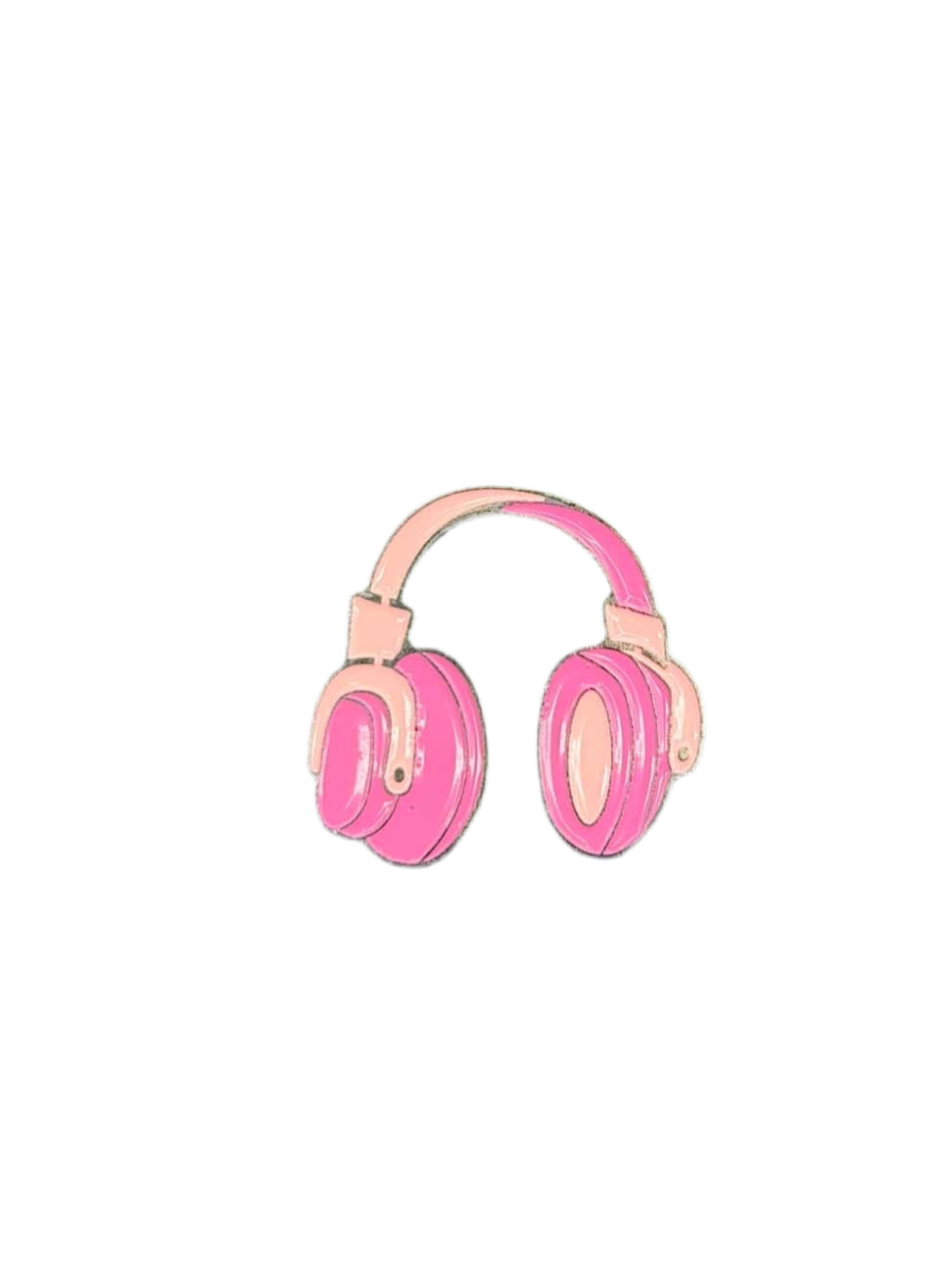 Pink Headphones